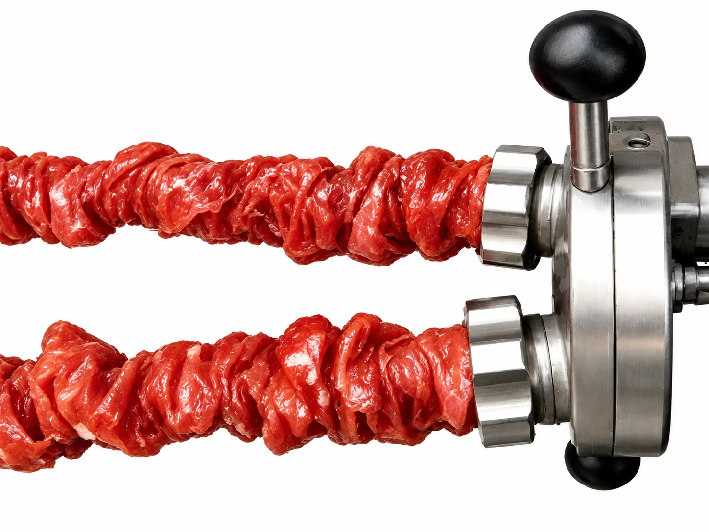 JLSK-II aluminum wire clipped sausage product output