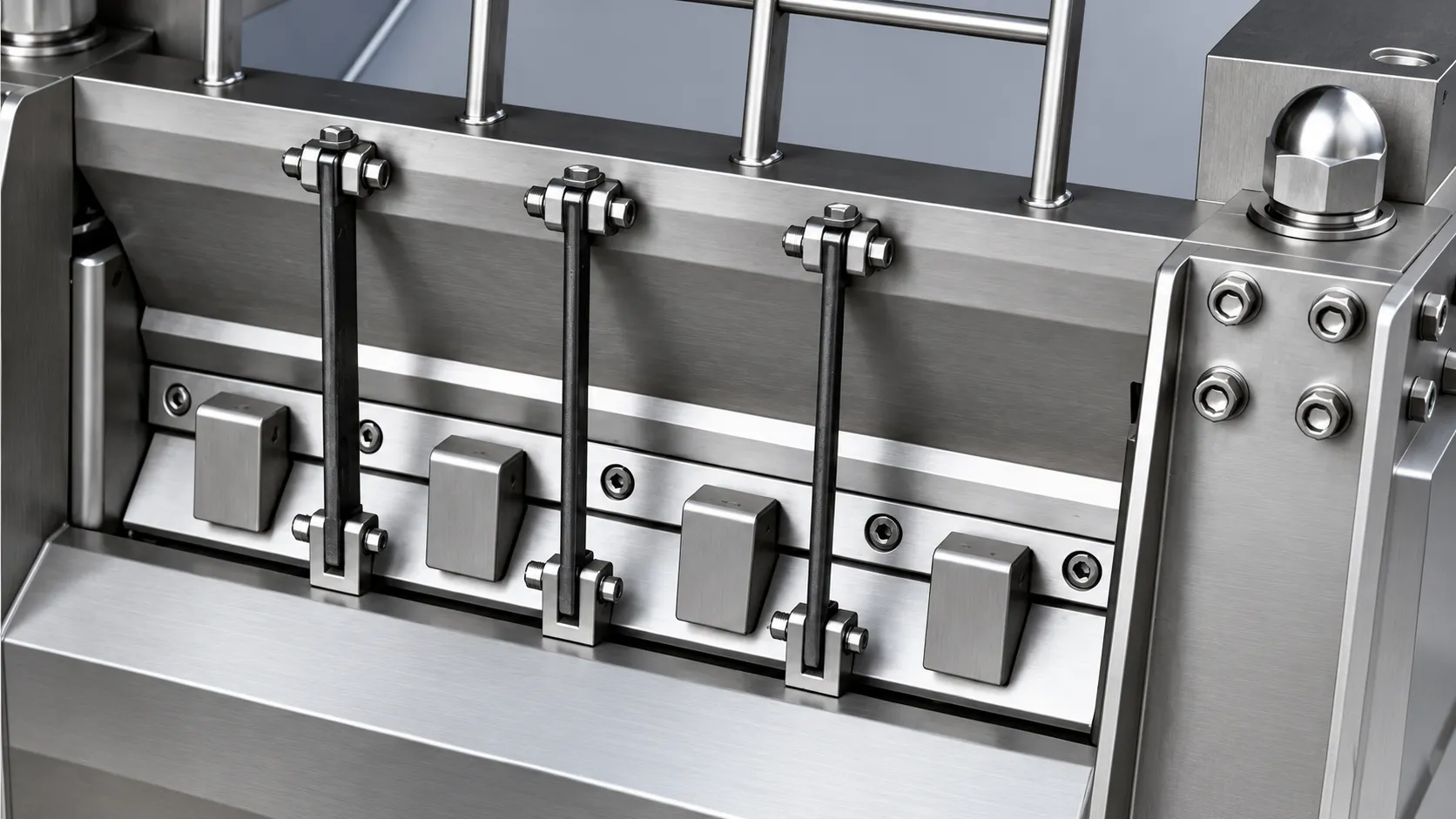 QK-5T blade frame and cutting mechanism detail
