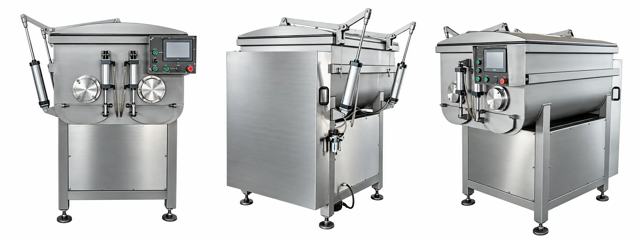 JB-1200 three-view dimensional reference